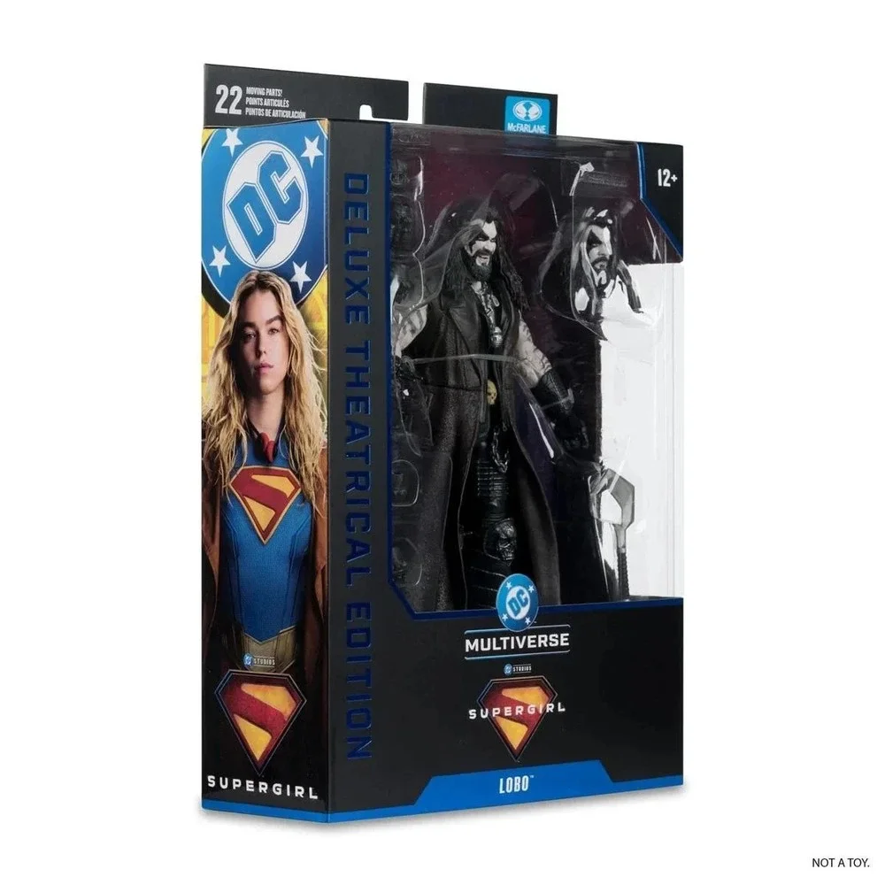 New! McFarlane Toys DC Supergirl Deluxe Theatrical Edition Lobo 7